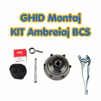 Cum se montează corect KIT-ul de Ambreiaj pentru BCS
