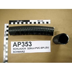 Furtun Spirala PVC Negru O32x4.0 AP353 AMAZONE