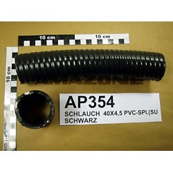 Furtun Spirala PVC Negru O40x4.0 AP354 AMAZONE