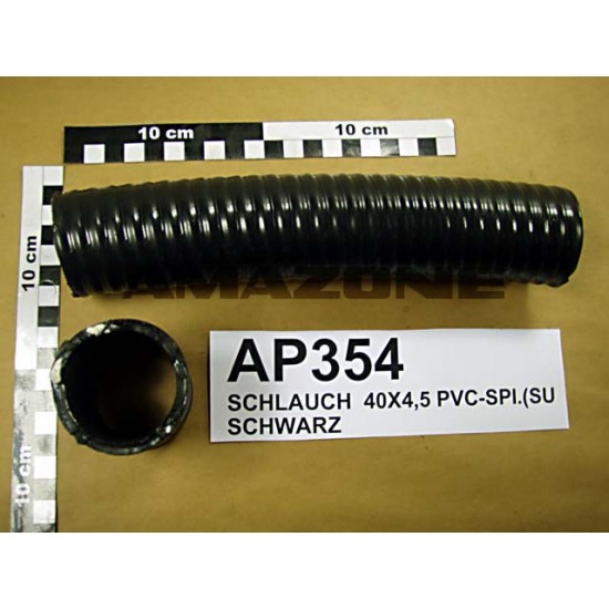 Furtun Spirala PVC Negru O40x4.0 AP354 AMAZONE
