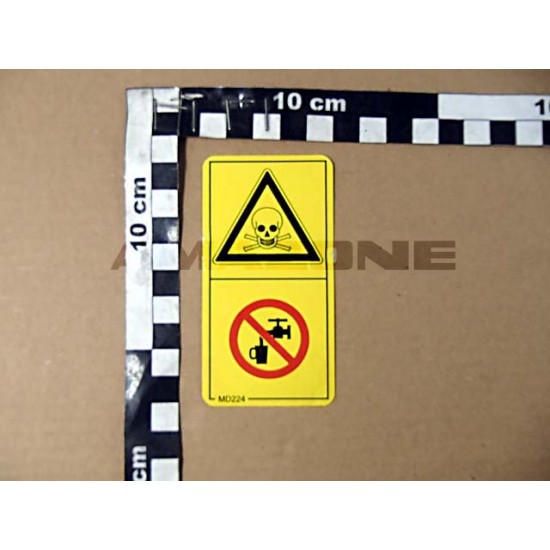 Sticker Pericol Chimic MD224 AMAZONE