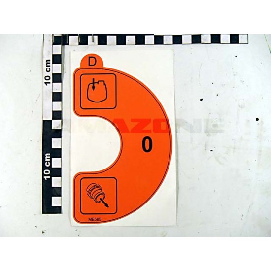 Sticker Umplere/Golire UF UX ME585 AMAZONE