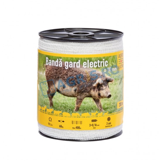 Banda Gard Electric 200m 10 mm grosime