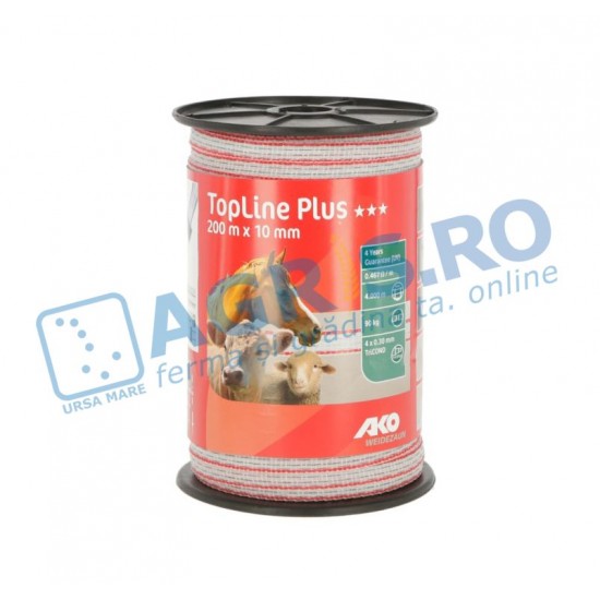 Banda Gard Electric 200m 10mm AKO TopLine 
