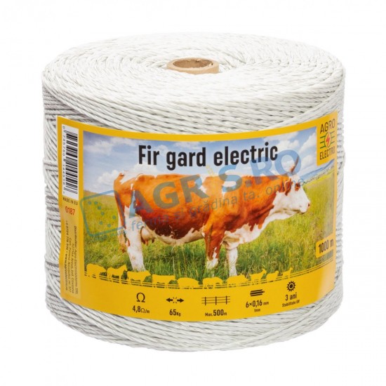Fir Gard Electric 1000 m 6 insertii