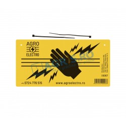 Placuta de Avertizare Gard electric