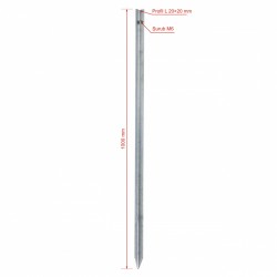 Impamantare metalica aparat gard electric