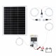 Sistem de iluminat AGRO ELECTRO 3 becuri cu Panou Solar 50 W Sistem de iluminat AGRO ELECTRO 3 becuri cu Panou Solar 50 W