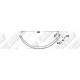 Ac presa balotiera 59.044 SAIMM-AGRIFULL 680mm