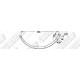 Ac presa balotiera 59.047 BAMFORDS 663mm