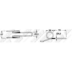 Arc Retinator Balotiera Lerda 61.110 06910/29.0.04