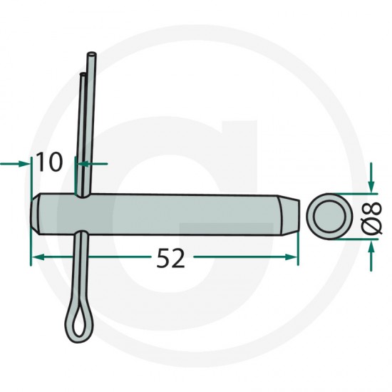 Bolt Forfecare Balotiera WELGER 6470915882100F Bolt Forfecare Balotiera WELGER 6470915882100F
