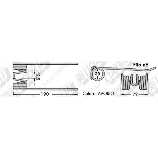 Deget pick-up Balotiera AMA 59.512 LS50005 902-042, 902042 LS50005 59.512