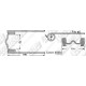 Deget pick-up Balotiera CASE/IHC MASSEY FERGUSON 59.535 LS50010 F60546 LS50010 