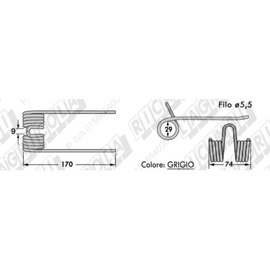 Deget pick-up Balotiera CIMAC FERABOLI 59.554-G LS60052 18P0003, 1800061 LS60052 59.554-G