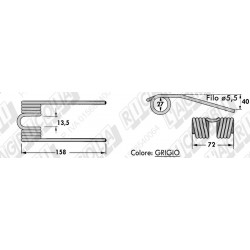 Deget pick-up Balotiera KRONE 59.556-A 938.040.3, 9380403 59.556-A 