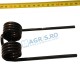Deget pick-up Balotiera KRONE 59.556-A LS60017 938.040.3, 938040 LS60017 