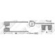 Deget pick-up Balotiera MASSEY FERGUSON LANDINI 59.530 LS50033 585136 M1, 585136M1 LS50033 59.530