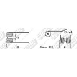 Deget pick-up Balotiera NEW HOLLAND/ HESSTON 59.564-A LS50052 84012422 LS50052 59.564 Deget pick-up Balotiera NEW HOLLAND/ HESSTON 59.564-A LS50052 84012422 LS50052 59.564
