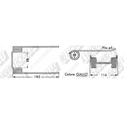 Deget pick-up Balotiera SGORBATI/ NEW HOLLAND 59.514 LS50041 37762, 127566 LS50041 59.514