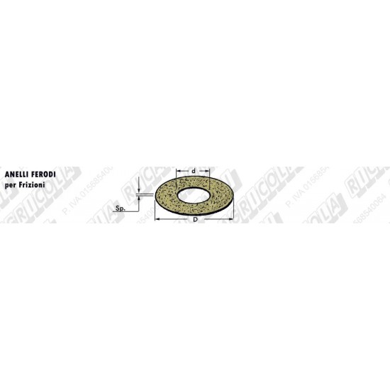 Ferodou Volanta Balotiera MC CORNICK 662291R1