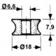 Rola Ac Presa Balotiera CLAAS 001941 0000019410 001941 JAG54-0001 001941.Z001P B126872