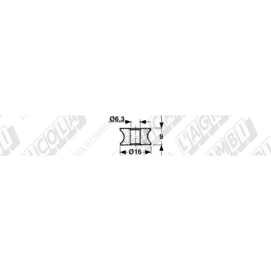 Rola Ac Presa Balotiera WELGER 59.101 0326.02.0000