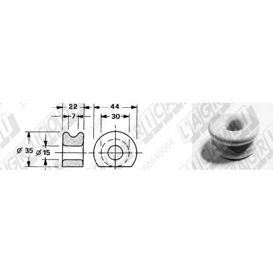 Rola Ceramica Balotiera 60.102 28110.5470211718 Rola Ceramica Balotiera 60.102 28110.5470211718