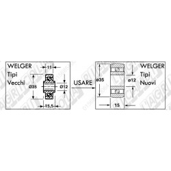 Rola Piston Balotiera DEUTZ Stoll Welger 58.165 0.8900.089.610.12 0.46.41.50 0922.18.03.00 2105.42.03.52