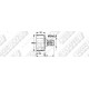 Rola Piston Balotiera WELGER 58.107 0924.50.29.00 1105.18.01.78 05-328