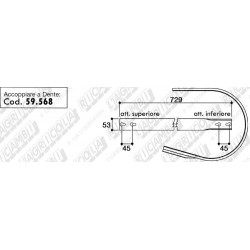 Tabla Pick-Up Balotiera 59.409-C MASCAR 729mm