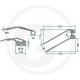 Gheara Elastica Grebla DEUTZ FAHR 102x370x36mm 4059139025398 0658.0391 1040.001.501-10 1104000150110 06580391 52506580391 VF06580391KR
