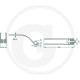 Gheara Elastica Grebla FELLA 95x580x40mm TS670K 4059139024780 160111 525160111 160111KR