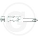 Gheara Elastica Grebla DEUTZ FAHR 95x567x40mm 4059139025138 1650.2731 0623.1509 52516502731 VF16502731KR