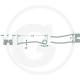 Gheara Elastica Grebla POTTINGER SCHWADKREISEL 97x510x43mm 436.028 436.141 436.022 4059139025466 436141 525436141 436141KR