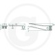 Gheara Elastica Grebla FELLA 102x540x40mm 491.774 490.471 4059139026487 525491774 491774KR