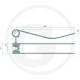 Gheara Elastica Grebla REPOSSI 97x625x50mm 525525158 