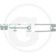Gheara Elastica Grebla JOHNDEERE GIROHEUER KUHN 110x394x50mm 576.090.00 4059139024452 52557609000 57609000KR