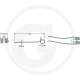Gheara Elastica Grebla KUHN 105x510x53mm 576.440.10 4059139025763 52557644010 57644010KR