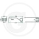 Gheara Elastica Grebla CLAAS WIRBELWENDER 100x388x40mm 902.483.2 4059139026029 5259024832 0009024832KR