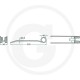 Gheara Elastica Grebla CLAAS 90x595x49mm 955.710.0 4059139026180 5259557100 0009557100KR