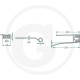 Gheara Elastica Grebla ZETTRECHWENDER STRELA HAYBOB VICON PZ 113x375x42mm PZ107 4059139024803 525PZ-107 VGPZ107KR