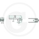 Gheara Elastica Grebla HAGEDORN POLYP 75x310x40mm 4059139027163 525SW182G SW182GN Gheara Elastica Grebla HAGEDORN POLYP 75x310x40mm 4059139027163 525SW182G SW182GN