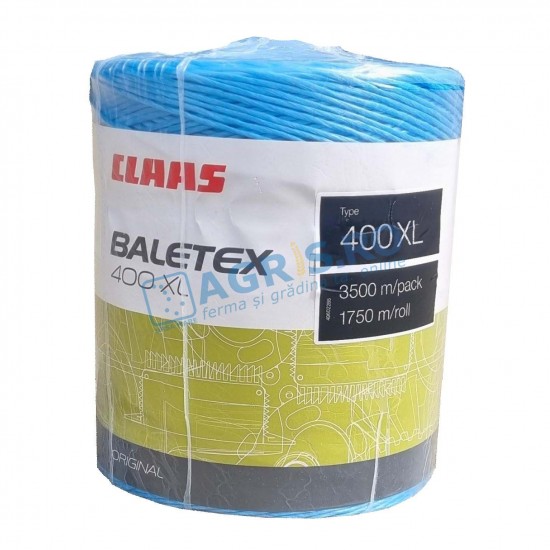Sfoara balotat 400 XL CLAAS BALETEX ALBASTRA - baloti patrati