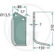 Cutit Freza HOWARD 180HOW-03R Dreapta 10302 B2