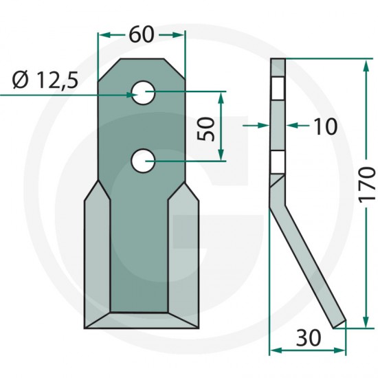 Cutit Freza PEGORARO 180PEG-04 LB5329