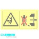 Sticker Avertizare 94x50 39010162 LEMKEN