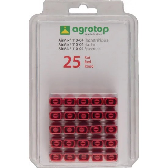 Duza erbicidat AGROTOP AirMix 110-04 rosu