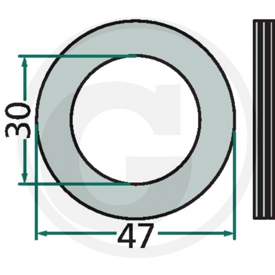 Rulment cu ace 30x47 Kverneland 06214998 64706214998F