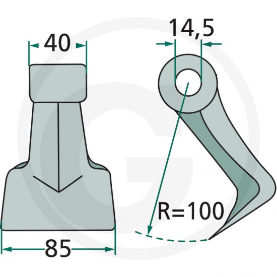 Cutit Tocator 18063-M-37-14 